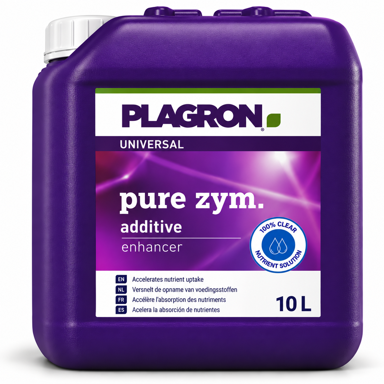 Plagron Pure Zym 10L enzyme additive for hydroponic growing